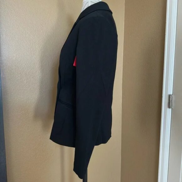 Spanx Perfect Asymmetrical Blazer Black Women's Size S NWT - Picture 9 of 13